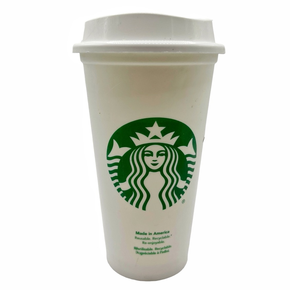Starbucks Classic White Reusable Cup